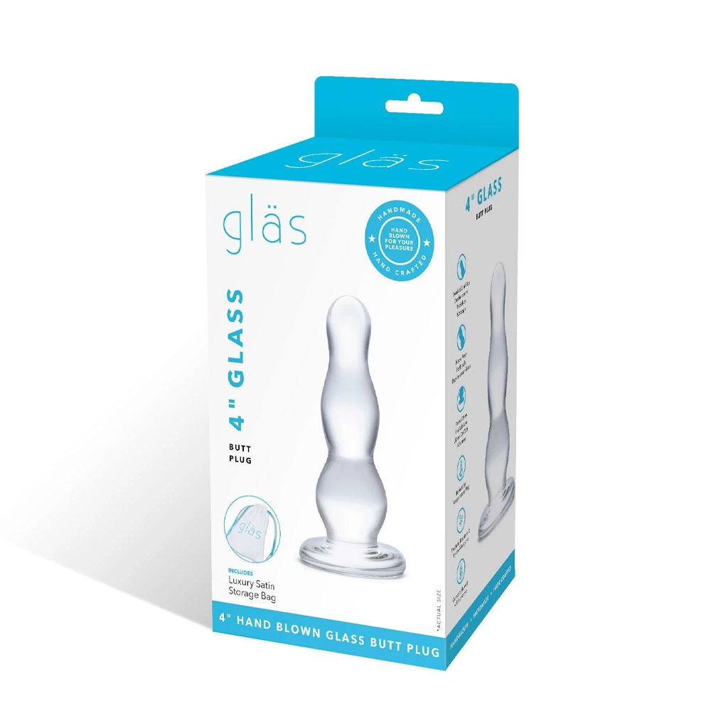 Gläs - Glazen Buttplug verpakking