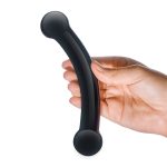 Gläs - Double Bull Black Glazen Dildo gebruik