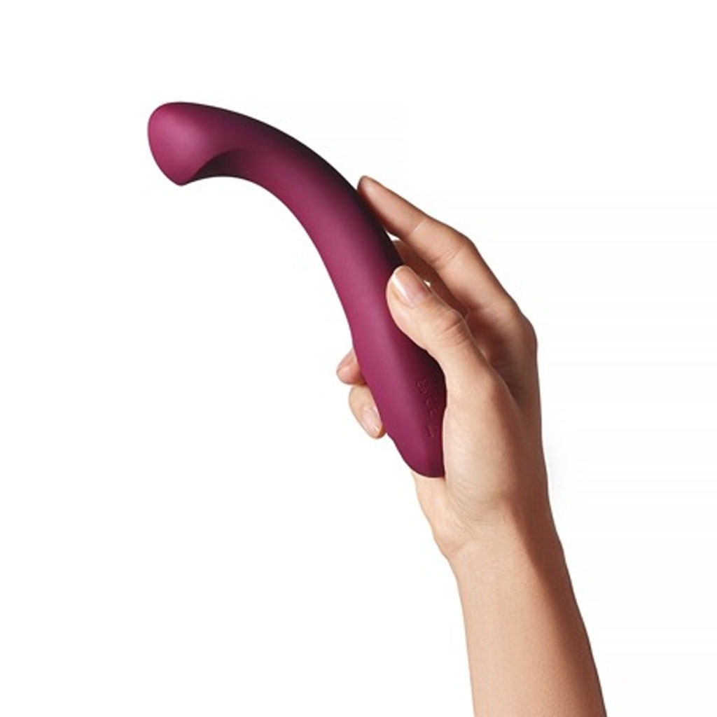 Dame - Arc Berry | G-spot & Clit vibrator hand