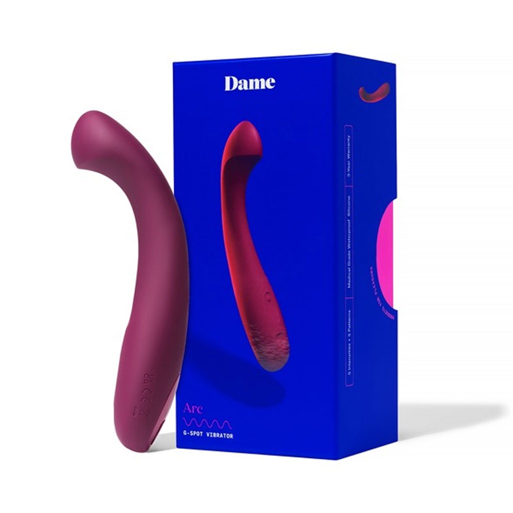 Dame - Arc Berry | G-spot & Clit vibrator verpakking