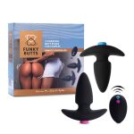 Feelztoys Funkybutts - Afstandbedienbare Buttplug Set