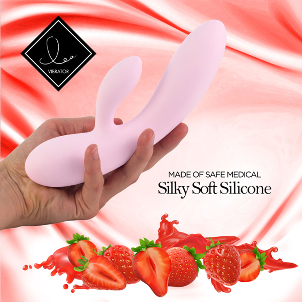 FEELZTOYS - LEA Rabbit Vibrator Strawberry doosje