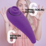 Feelztoys - Femmegasm Tapping & Tickling Vibrator Paars