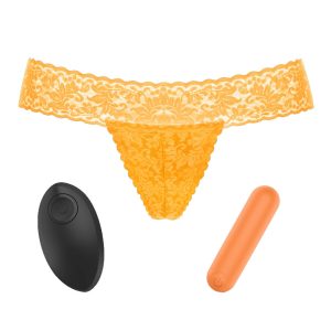 Love To Love - Secret Panty vibrator 2 - Met Afstandsbediening - Oranje