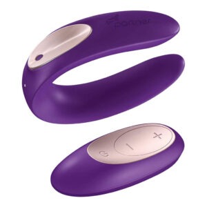 Satisfyer - Double Plus Koppel Vibrator met Afstandsbediening