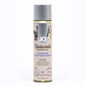 System Jo - Naturel Massage Olie Lavendel & Vanille 120ml