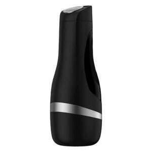 Satisfyer - Men Classic Masturbator Zwart/Zilver