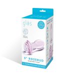 Gläs - Rosebud Glazen Buttplug verpakking