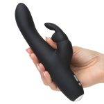 Fifty Shades of Grey - Greedy Girl - Rabbit Vibrator hand