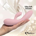 FEELZTOYS - LEA Rabbit Vibrator Zacht Roze siliconen