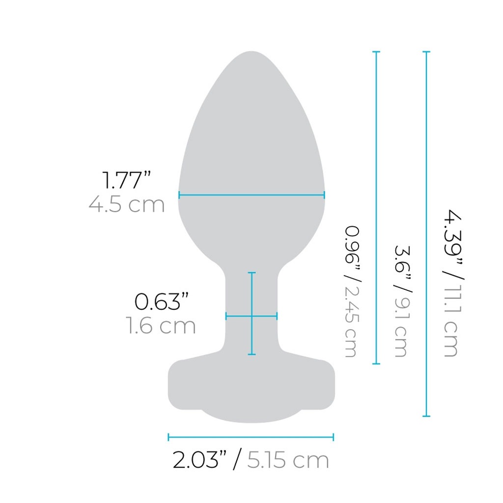 B-Vibe - Vibrerende Buttplug L/XL afmeting