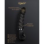 Gvibe - Bioskin Gjack 2 Vibrator Zwart info