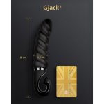 Gvibe - Bioskin Gjack 2 Vibrator Zwart lengte