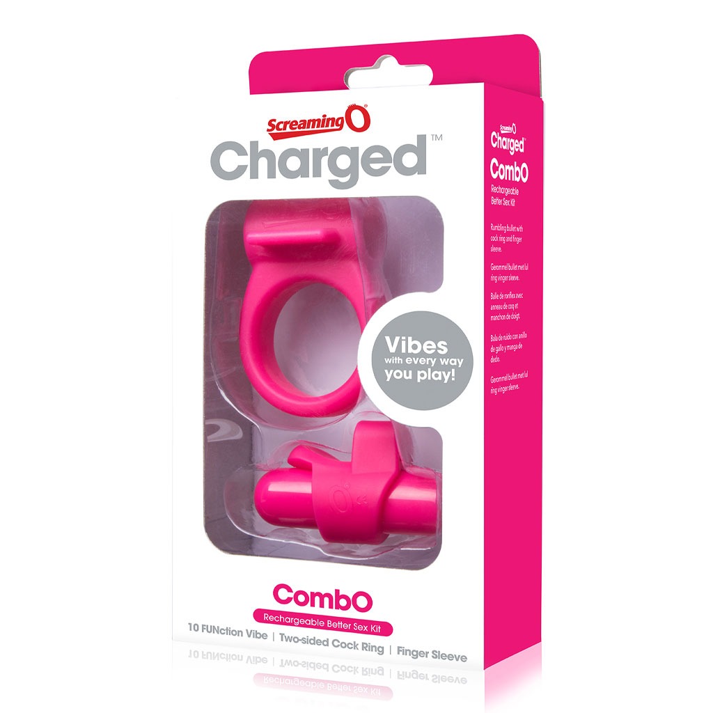 Screaming O - Charged Combo Kit Roze verpakking