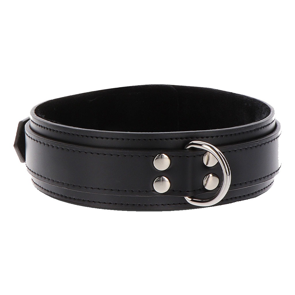 Taboom – Heavy D-Ring Collar Zwart