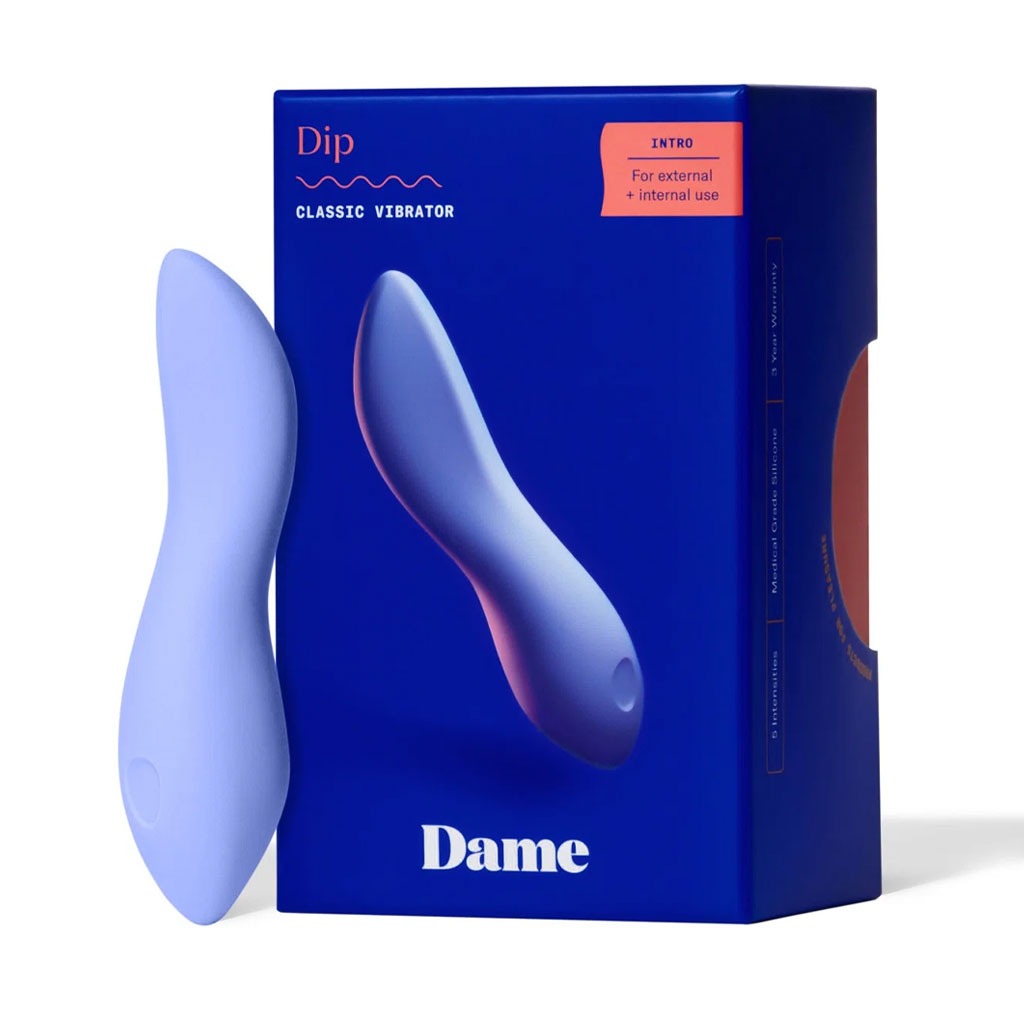 Dame Products - Dip Basic Vibrator Lila verpakking