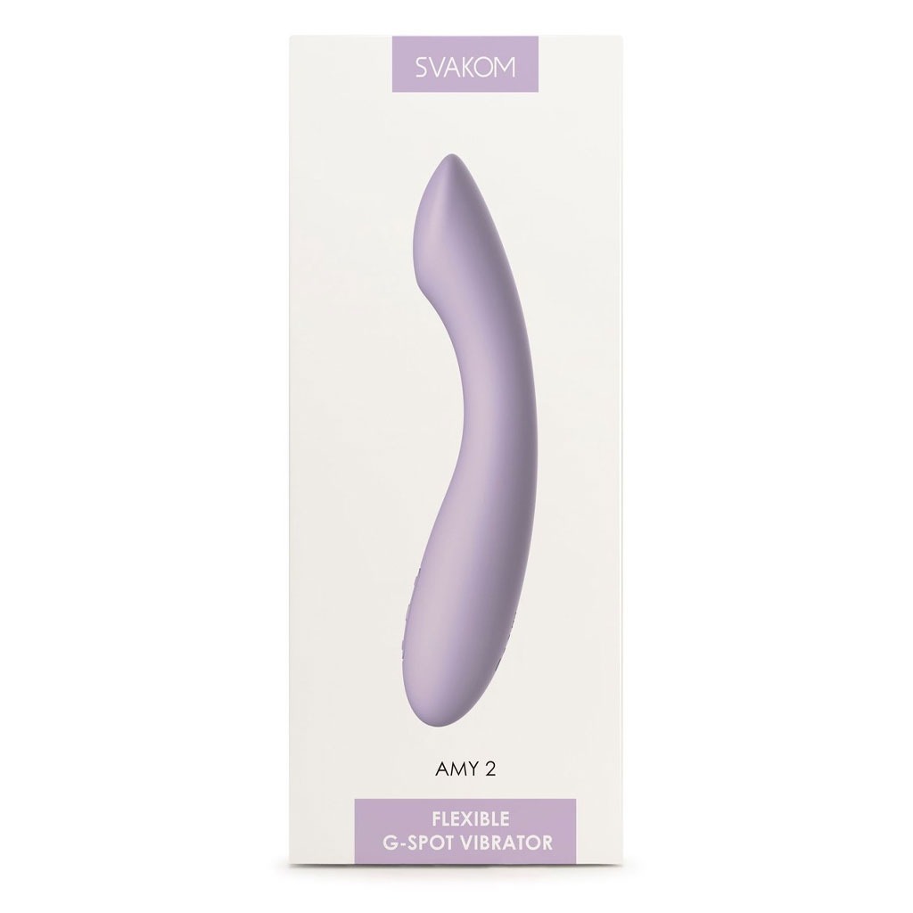 Svakom - Amy 2 G-Spot Vibrator Lila doosje