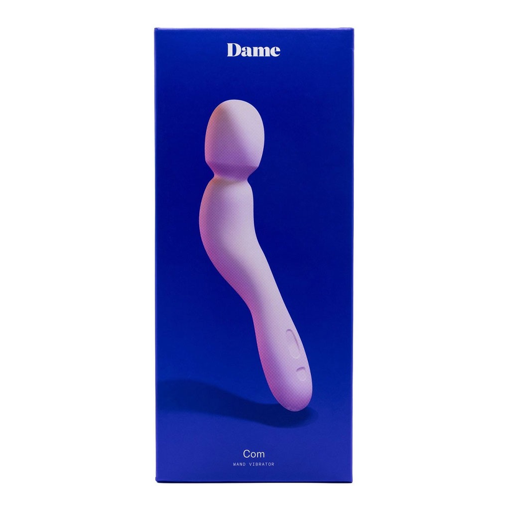 Dame - Com Wand Massager Quartz verpakking