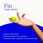 DAME Products - FIN vinger vibrator Geel gebruik