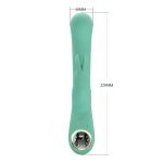 Pretty Love - Lamar Rabbit Vibrator met Digitaal Led Display - Mint Groen afmeting