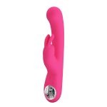 Pretty Love – Lamar Rabbit Vibrator met Digitaal Led Display – Roze