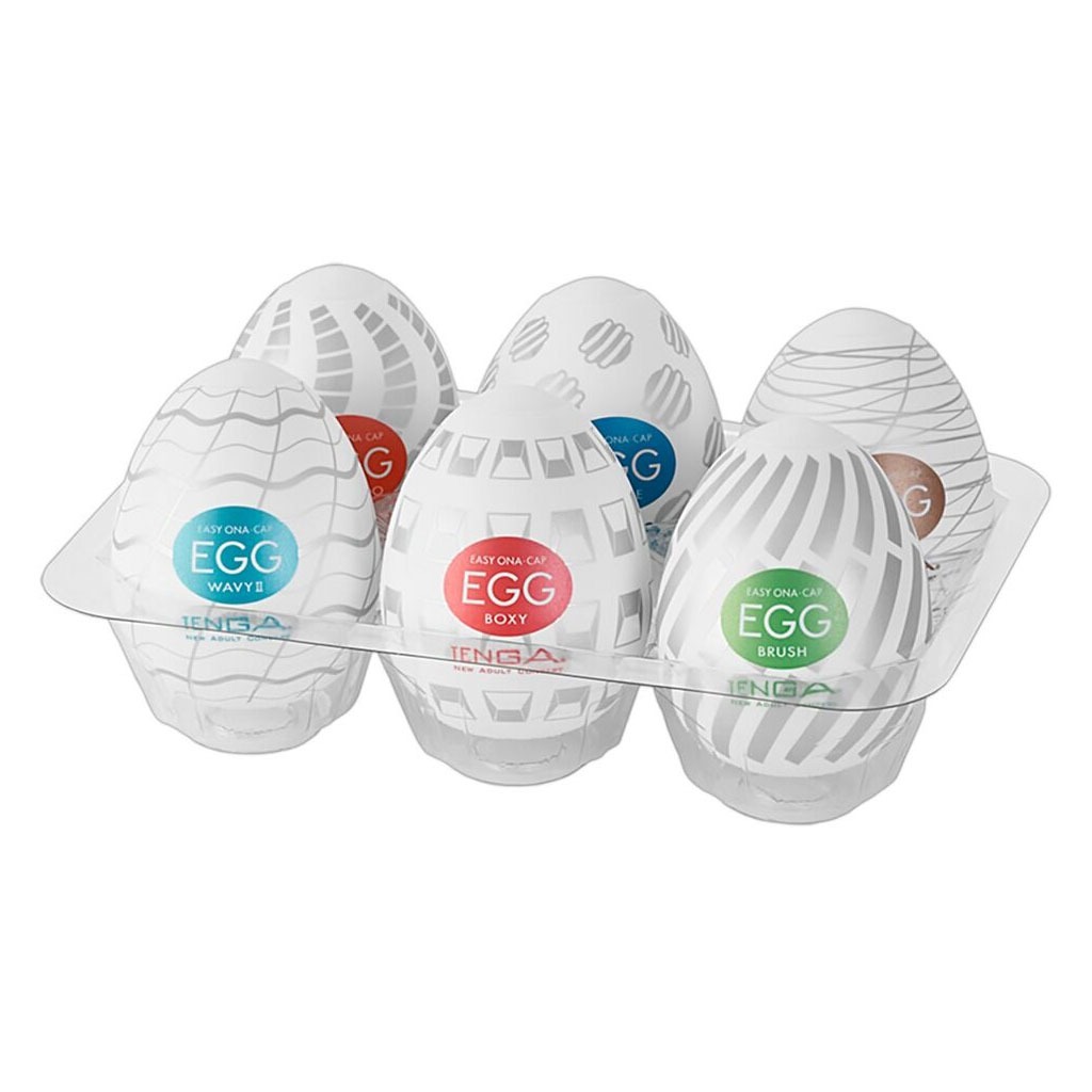 Tenga Eggs – Variety Pack 6 Stuks