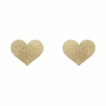 Bijoux Indiscrets - Flash Heart Tepelstickers Goud kopen