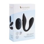 S Pleasures - Koppel Vibrator Delight Black doos