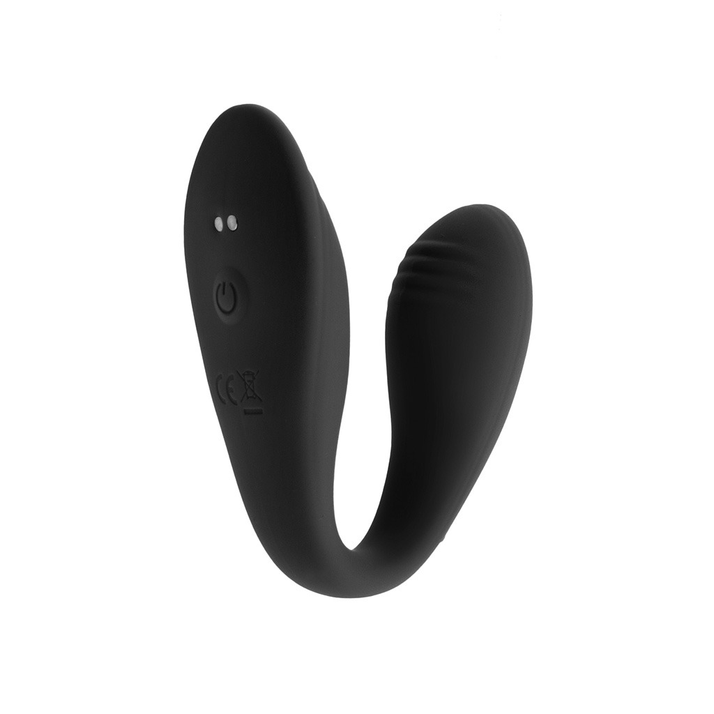 S Pleasures - Koppel Vibrator Delight Black opladen