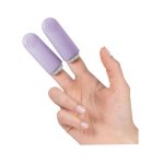 Jimmyjane - Hello Touch Pro - Vinger Vibrator Set op vingers