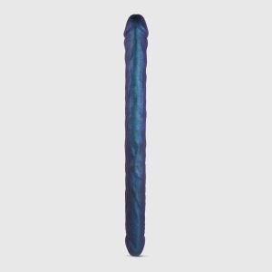 Strap-On-Me - Double Dong Realistische Dildo - Blauw