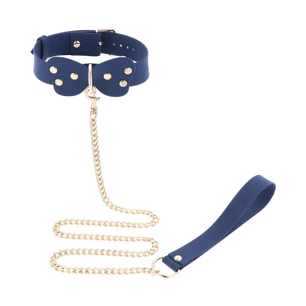 Taboom – Siliconen Halsband met Riem