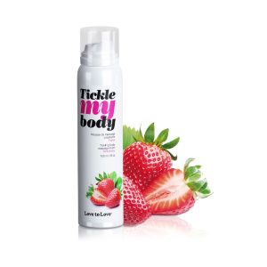 Love to Love - Tickle my Body - Massage Foam Aardbei