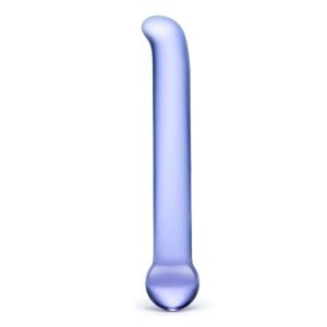 Gläs - G-Spot Tickler Glazen Dildo Paars