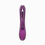 HoneyPlayBox - Terri Kinky Finger Tapping Rabbit Vibrator met App - Paars gebruik