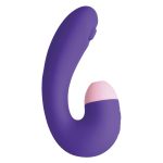 S Pleasures - Blizzard Suction Dual Massager - Paars zijkant