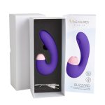 S Pleasures - Blizzard Suction Dual Massager - Paars inhoud