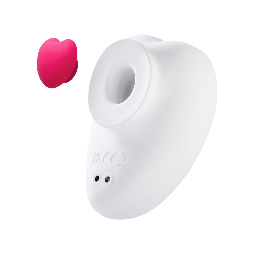 SAUCE - Sweeeheart Clitorisvibrator - Wit & Roze vibraties