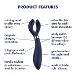 Satisfyer - Endless Fun Multi Vibrator Blauw info