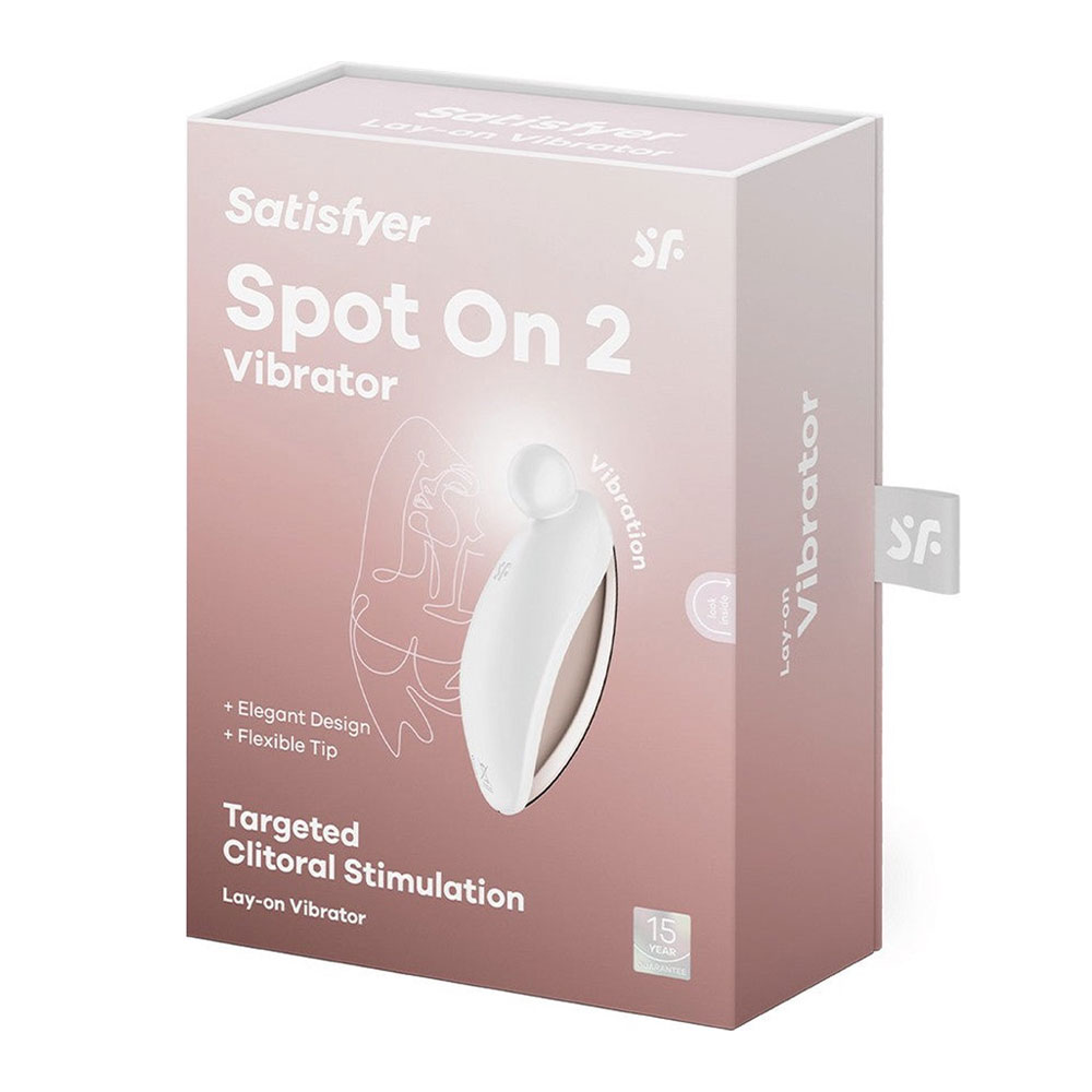 Satisfyer - Spot On 2 Oplegvibrator Wit doosje