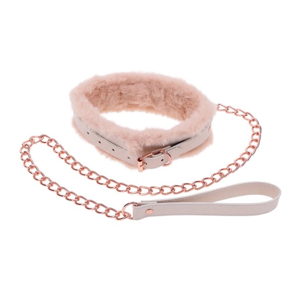 Sex & Mischief - Peaches ‘n CreaMe Halsband met Riem kopen