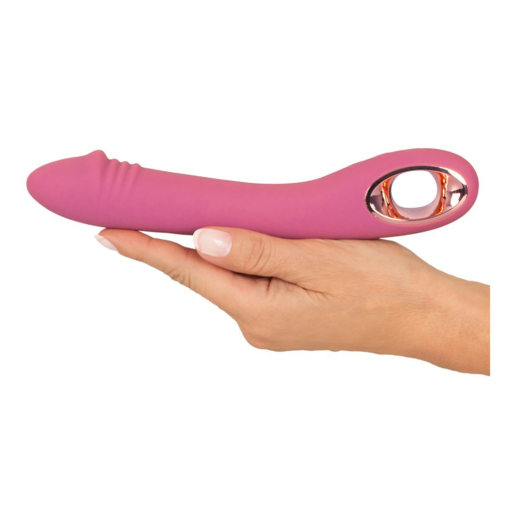 g-spot vibrator in hand