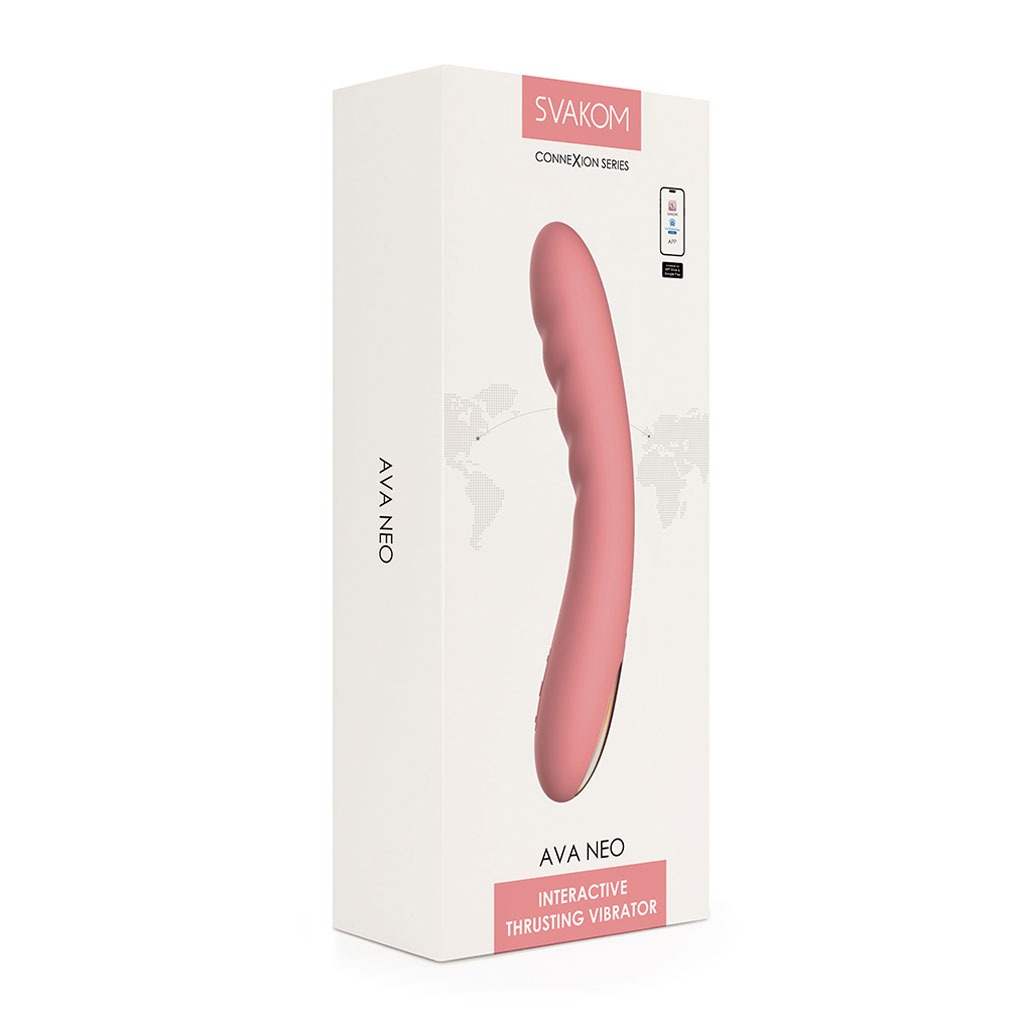 Svakom - Ava Neo Stotende Vibrator Roze verpakking