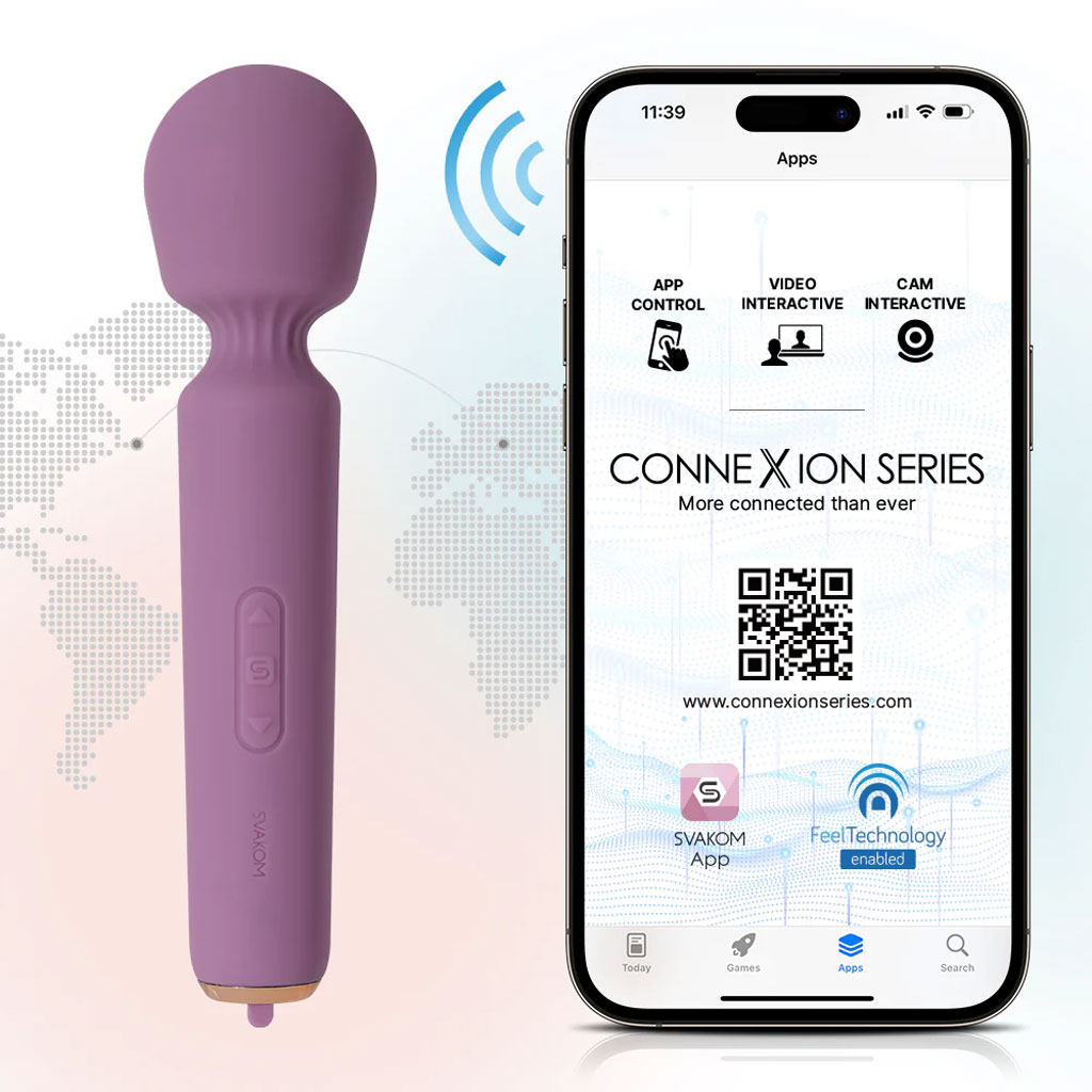 Svakom - Mini Emma NEO Wand Vibrator APP