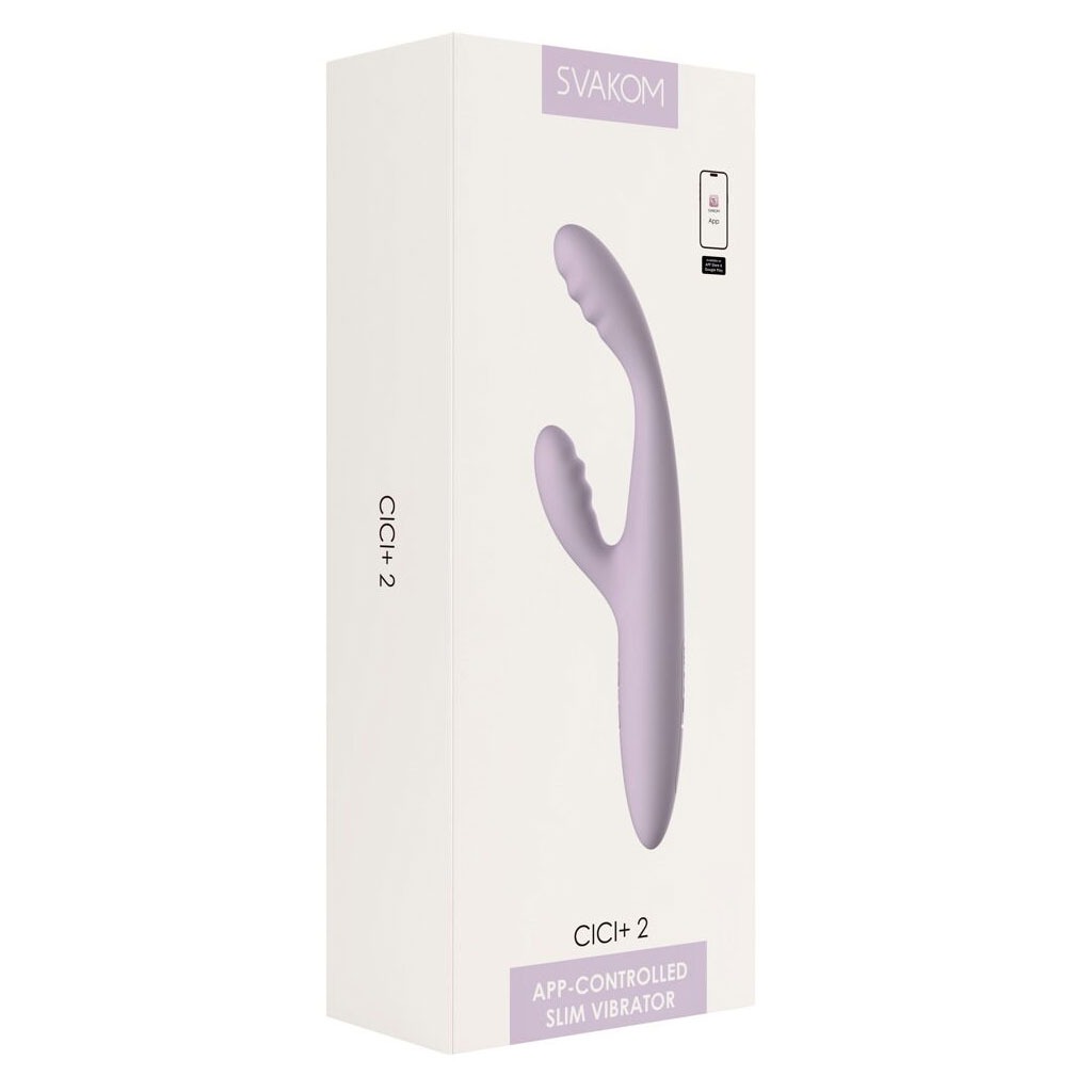 Svakom - Cici+ 2 Slanke Rabbit Vibrator verpakking